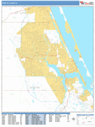 Port St. Lucie Digital Map Basic Style